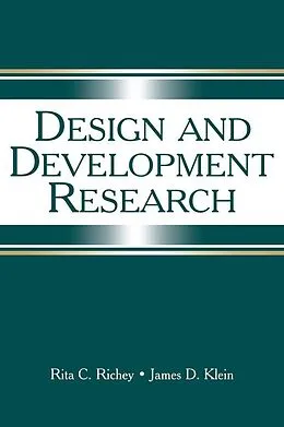 E-Book (pdf) Design and Development Research von Rita C Richey, James D. Klein