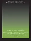 E-Book (epub) Human Rights and the Protection of Privacy in Tort Law von Hans-Joachim Cremer