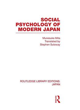 eBook (pdf) Social Psychology of Modern Japan de Munesuke Mita