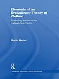 E-Book (pdf) Elements of an Evolutionary Theory of Welfare von Martin Binder