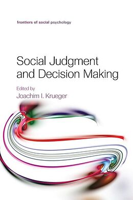 eBook (epub) Social Judgment and Decision Making de 