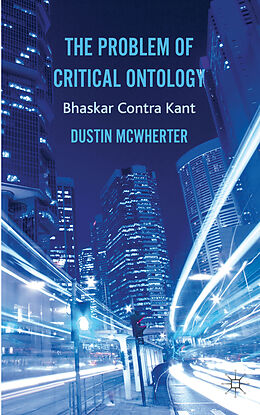 Fester Einband The Problem of Critical Ontology von D. McWherter