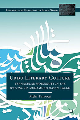 Livre Relié Urdu Literary Culture de M. Farooqi