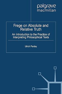 E-Book (pdf) Frege on Absolute and Relative Truth von U. Pardey