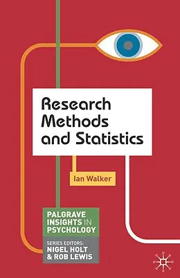 E-Book (pdf) Research Methods and Statistics von Ian Walker