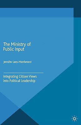 eBook (pdf) The Ministry of Public Input de J. Lees-Marshment