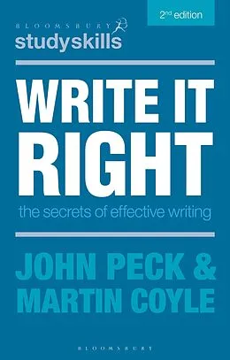 E-Book (pdf) Write it Right von John Peck, Martin Coyle