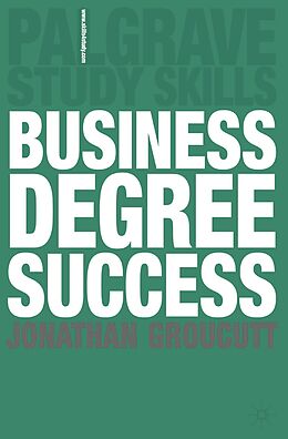 eBook (pdf) Business Degree Success de Jonathan Groucutt