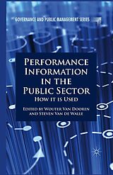 eBook (pdf) Performance Information in the Public Sector de 