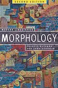E-Book (pdf) Morphology von Francis Katamba, John Stonham