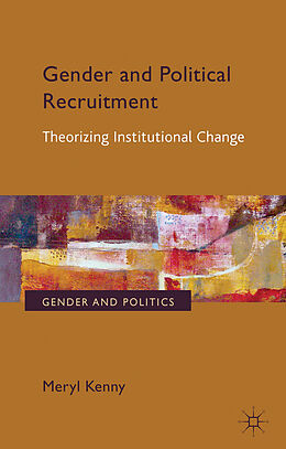 Livre Relié Gender and Political Recruitment de Meryl Kenny