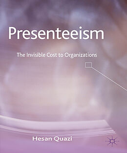 Fester Einband Presenteeism von H. Quazi