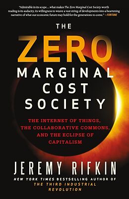 Broché The Zero Marginal Cost Society de Jeremy Rifkin