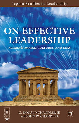 Couverture cartonnée On Effective Leadership de G. Donald Chandler, John W. Chandler