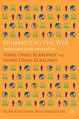 Livre Relié Humanizing the Web de H. Oinas-Kukkonen