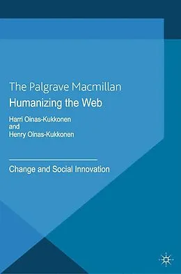 E-Book (pdf) Humanizing the Web von H. Oinas-Kukkonen