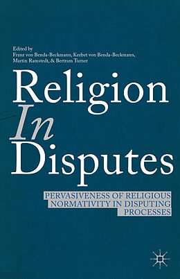 Livre Relié Religion in Disputes de Franz Von Benda-Beckmann, Keebet V Benda-Beckmann