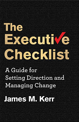 Livre Relié The Executive Checklist de J. Kerr