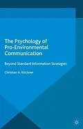 E-Book (pdf) The Psychology of Pro-Environmental Communication von Christian A. Klöckner