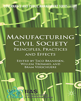 Livre Relié Manufacturing Civil Society de Taco Trommel, Willem Verschuere, Bram Brandsen