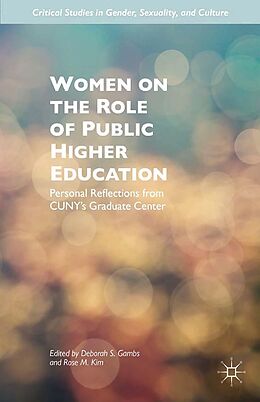 eBook (pdf) Women on the Role of Public Higher Education de 