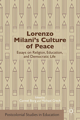 Fester Einband Lorenzo Milani's Culture of Peace von Carmel Grech, Michael Borg