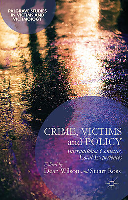 Livre Relié Crime, Victims and Policy de Dean Ross, Stuart Wilson