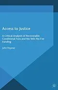 E-Book (pdf) Access to Justice von J. Peysner
