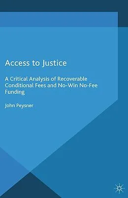 E-Book (pdf) Access to Justice von J. Peysner