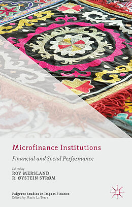 Livre Relié Microfinance Institutions de Roy Strom, R. Oystein Mersland