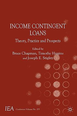 E-Book (pdf) Income Contingent Loans von Timothy Higgins