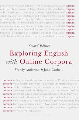 PDF Exploring English with Online Corpora von Wendy Anderson, John Corbett