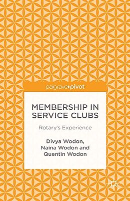 eBook (pdf) Membership in Service Clubs de Divya Wodon, Naina Wodon, Quentin Wodon