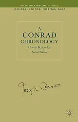 Fester Einband A Conrad Chronology von O. Knowles