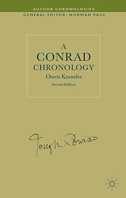 Fester Einband A Conrad Chronology von O. Knowles