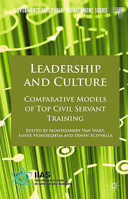 Livre Relié Leadership and Culture de Montgomery Hondeghem, Annie Schwella, Er Van Wart