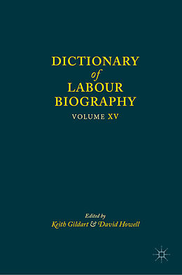 Livre Relié Dictionary of Labour Biography de 