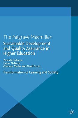 eBook (pdf) Sustainable Development and Quality Assurance in Higher Education de 