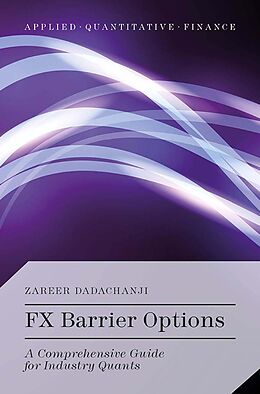 eBook (pdf) FX Barrier Options de Zareer Dadachanji