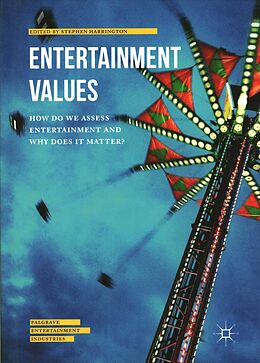 Livre Relié Entertainment Values de Stephen Harrington