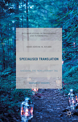 Livre Relié Specialised Translation de M. Rogers