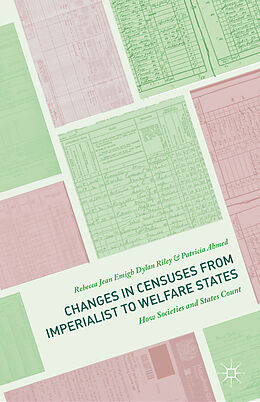 Livre Relié Changes in Censuses from Imperialist to Welfare States de Rebecca Jean Emigh, Dylan Riley, Patricia Ahmed