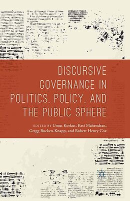 eBook (pdf) Discursive Governance in Politics, Policy, and the Public Sphere de 