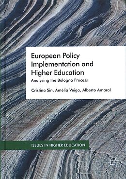 Fester Einband European Policy Implementation and Higher Education von Cristina Sin, Alberto Amaral, Amélia Veiga