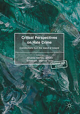 eBook (pdf) Critical Perspectives on Hate Crime de 