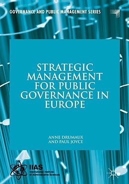 eBook (pdf) Strategic Management for Public Governance in Europe de Anne Drumaux, Paul Joyce