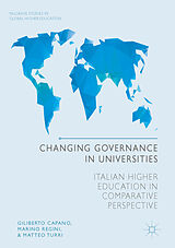 eBook (pdf) Changing Governance in Universities de Giliberto Capano, Marino Regini, Matteo Turri