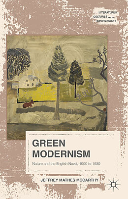 Livre Relié Green Modernism de Jeffrey Mathes McCarthy