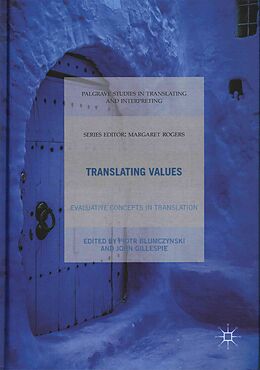 Livre Relié Translating Values de Piotr Gillespie, John Blumczynski