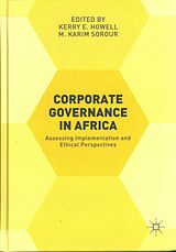 Fester Einband Corporate Governance in Africa von Kerry E. Howell